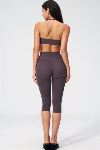 The Twirl Sports Bra Capri Leggings 2-Piece Set