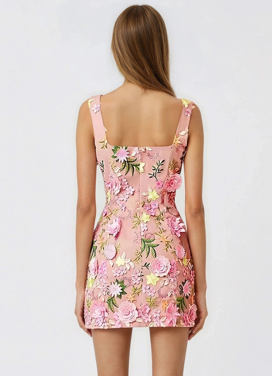 Aella Mini Dress - Pink (Final Sale) - Glamourous Grace