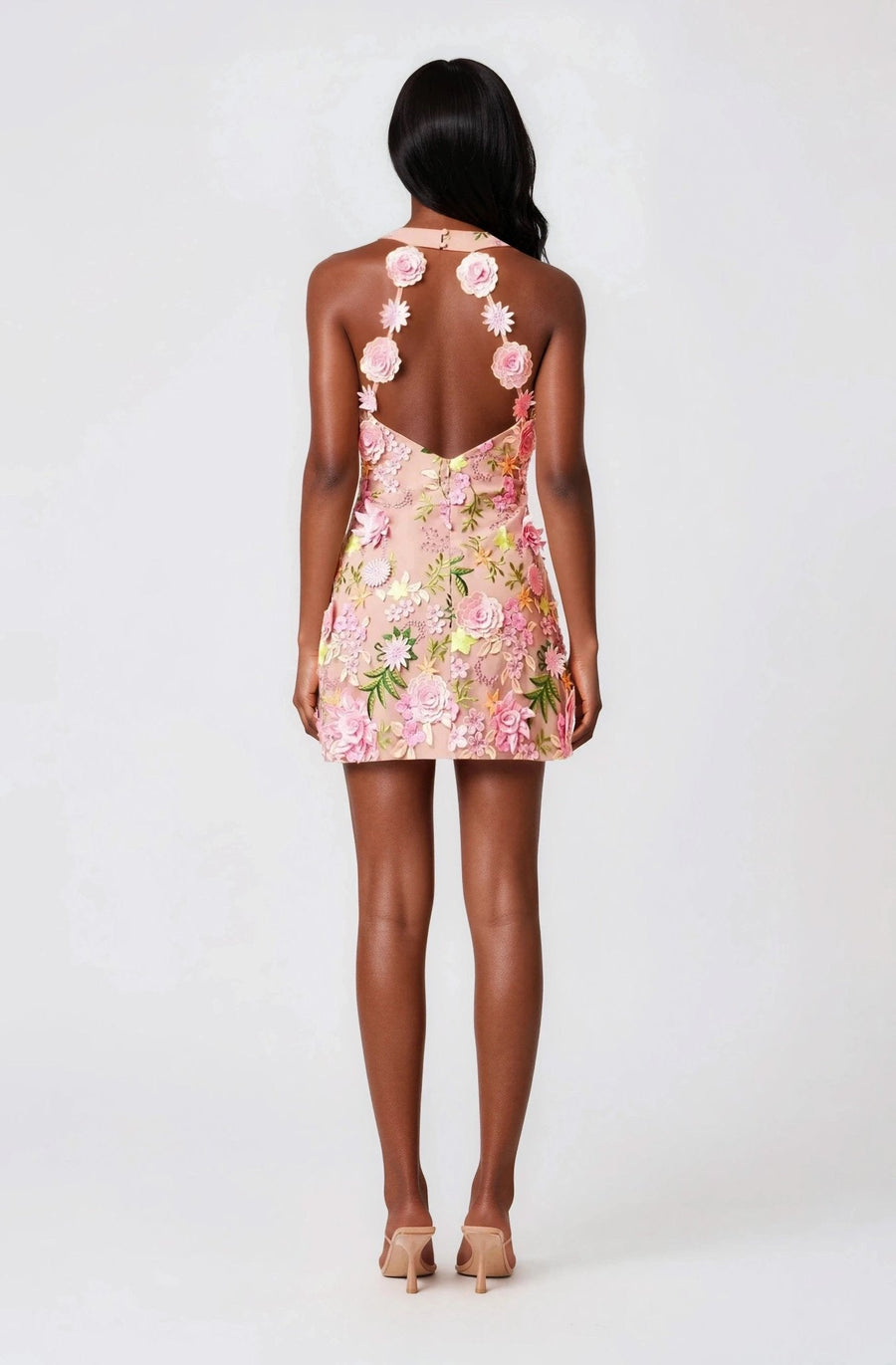 Aella Party Mini Dress - Pink (Final Sale) - Glamourous Grace