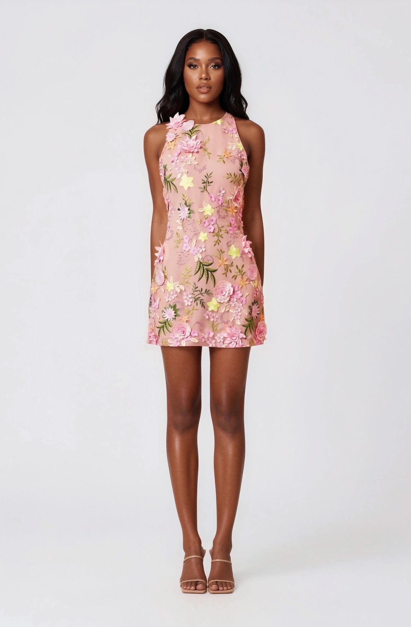 Aella Party Mini Dress - Pink - Glamourous Grace