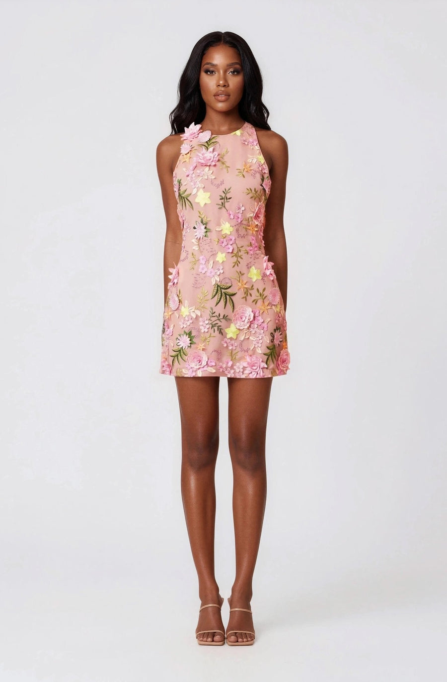 Aella Party Mini Dress - Pink (Final Sale) - Glamourous Grace