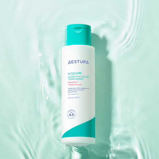 AESTURA A-CICA 365 HYDRATING RELIEF TONER pH4.5 200ml - Glamourous Grace