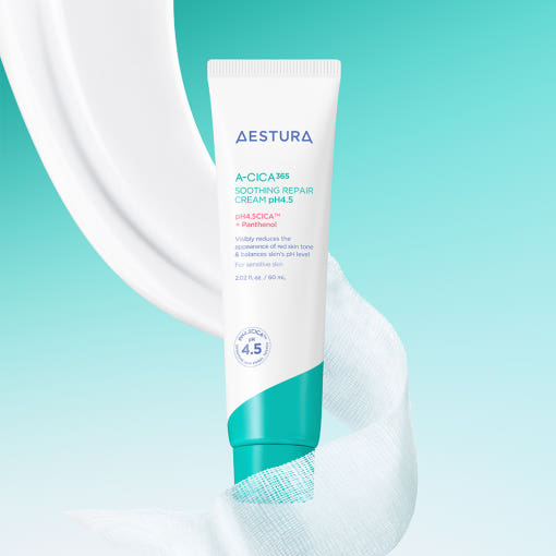 AESTURA A-CICA 365 SOOTHING REPAIR CREAM pH4.5 60ml - Glamourous Grace