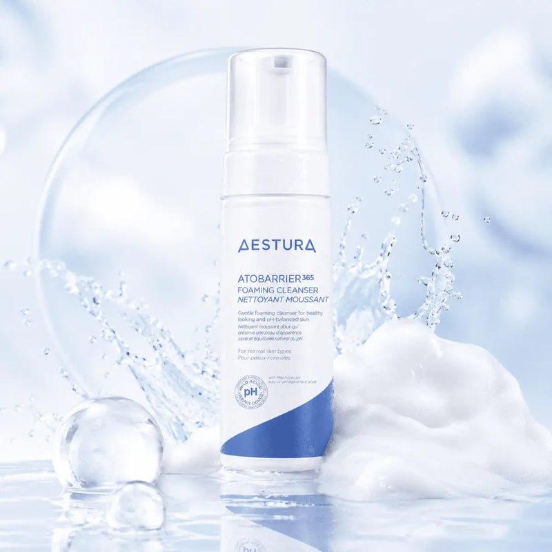 AESTURA ATOBARRIER365 Gentle pH-Balancing Foaming Cleanser - Glamourous Grace