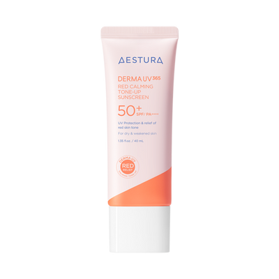 AESTURA Derma UV 365 Red Calming Tone-up Sunscreen 40ml - Glamourous Grace
