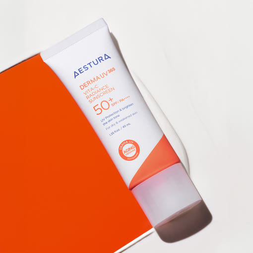 AESTURA DERMA UV 365 VITA-C RADIANCE SUNSCREEN SPF50+ PA++++ 40ml - Glamourous Grace