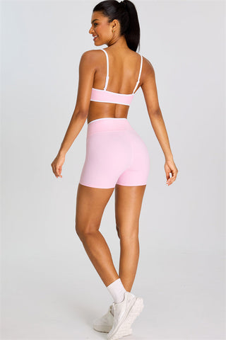 The Dwell Sports Bra Shorts 2-Piece Set