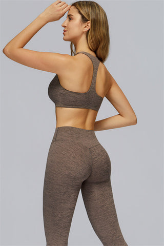 The Radiance Racerback Sports Bra Leggings 2-Piece Set