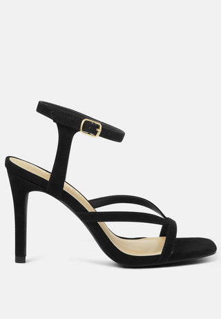 Agnese High Heeled Ankle Strap Sandals - Glamourous Grace