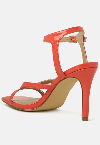 Agnese High Heeled Ankle Strap Sandals - Glamourous Grace