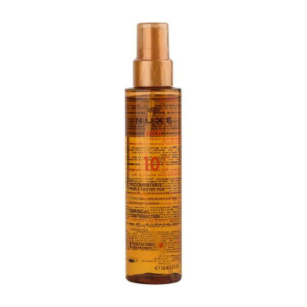 Nuxe Sun Bronzing Oil SPF10: Nourishing Tanning Oil for Face & Body, Water Resistant, Paraben & Silicone Free - Achieve a Natural, Healthy Glow - Glamourous Grace