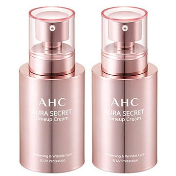 AHC AURA SECRET TONE UP CREAM SPF30 PA++ 50ml X 2ea - Glamourous Grace