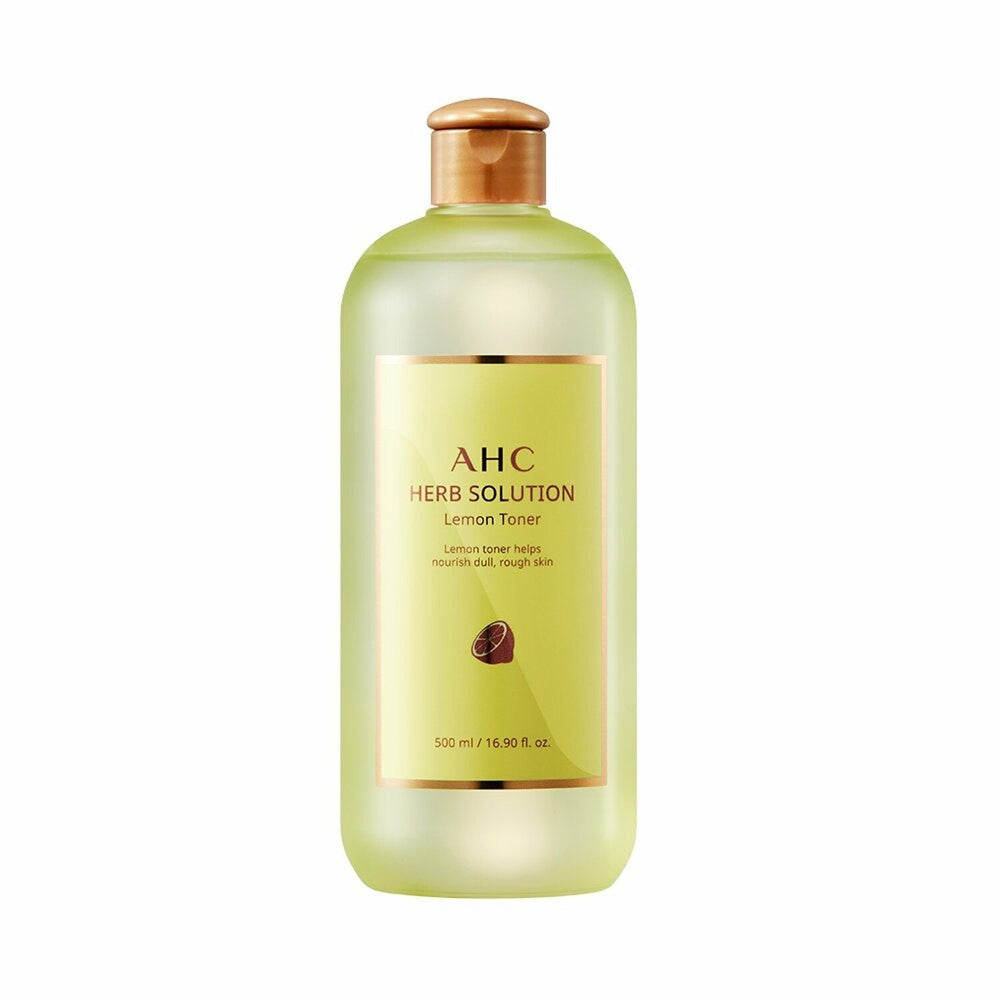 AHC Herb Solution Lemon Toner 500ml - Glamourous Grace