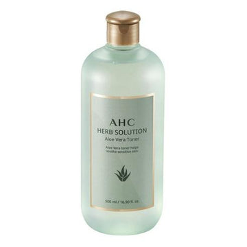 AHC Herb Solution Toner, Aloe Vera 500ml - Glamourous Grace