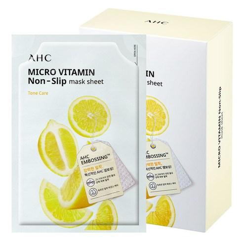 AHC Micro Vitamin Non-Slip Mask Sheet 33ml x 10ea - Glamourous Grace