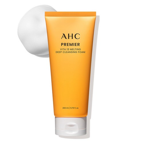 AHC Premier Vita 13 Melting Deep Cleansing Foam 200ml - Glamourous Grace