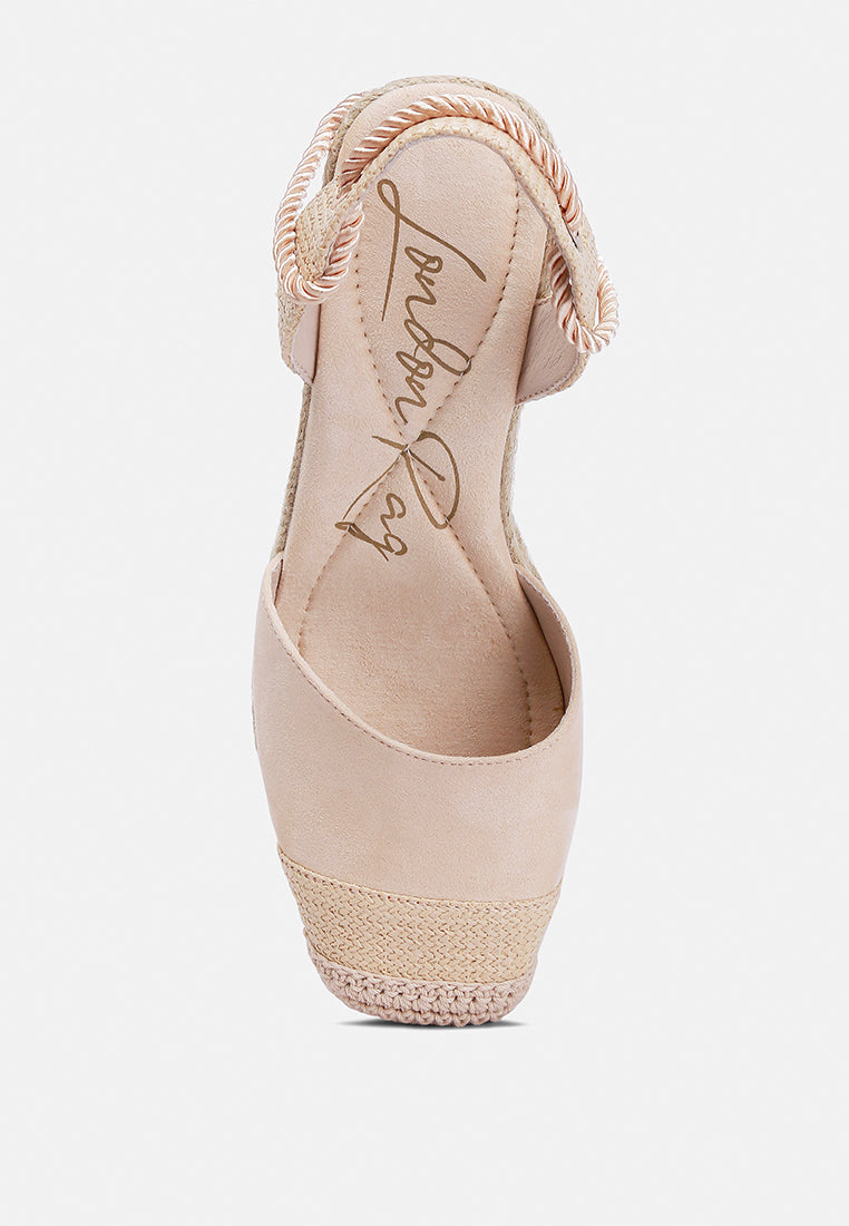 Aiden Lace-Up Crochet Espadrilles - Glamourous Grace