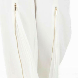 Alana White Pleated Pants