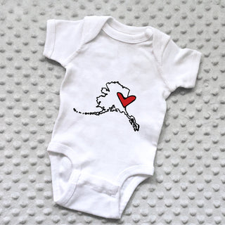 State Love Baby Onesie - NEWBORN