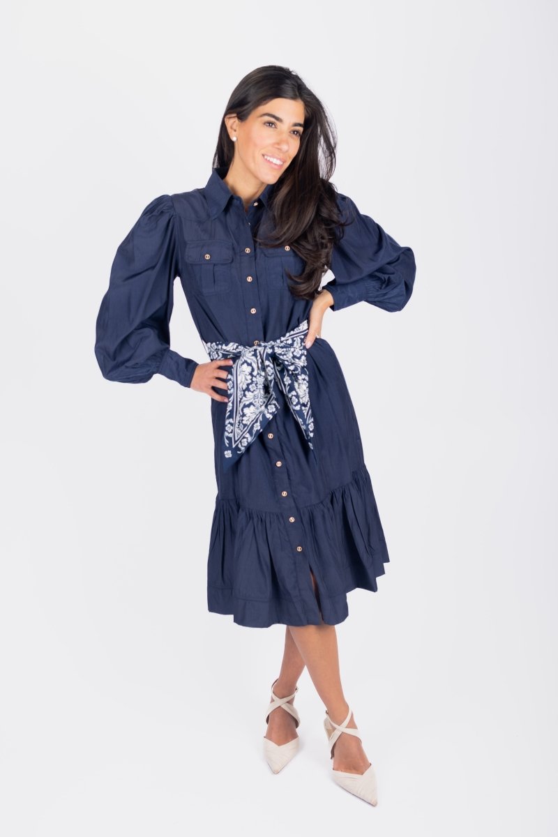 Alex Dress 41" (Navy)