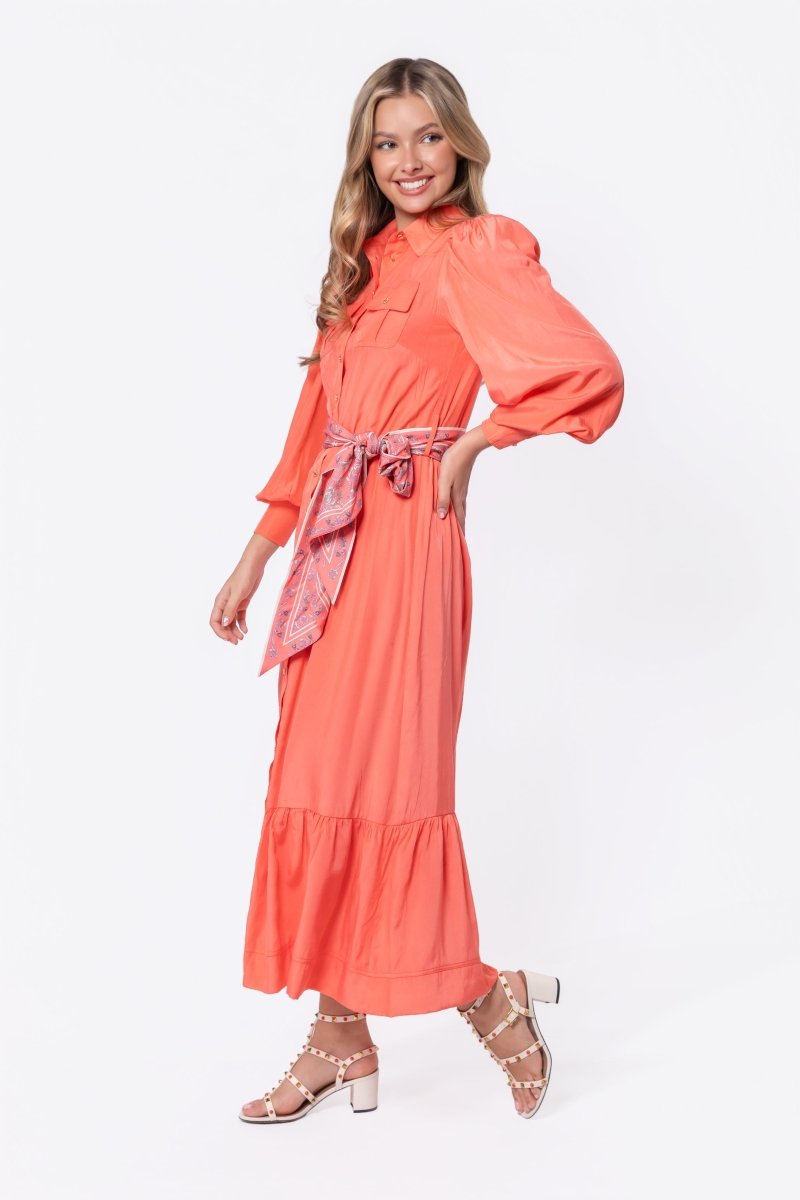 Alex Dress 53" (Coral Pink) - Glamourous Grace