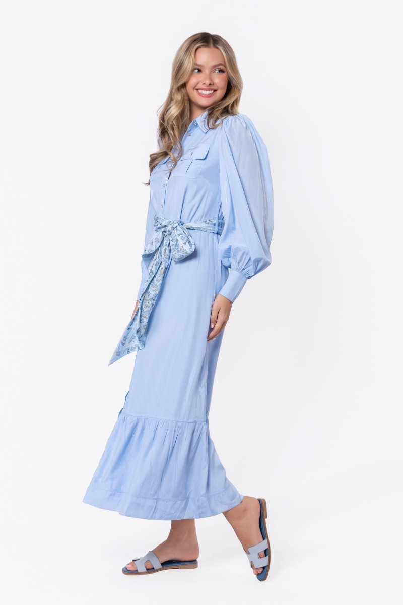 Alex Dress 53" (Light Blue) - Glamourous Grace