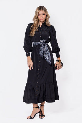 Alex Dress (Black) 53"