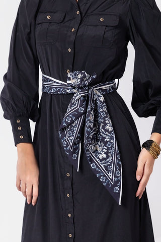 Alex Dress (Black) 53"