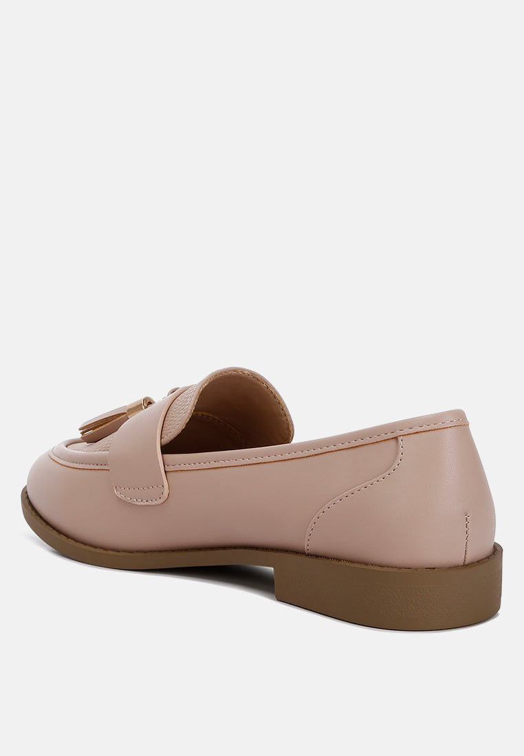 Alibi Tassels Detail Loafers - Glamourous Grace