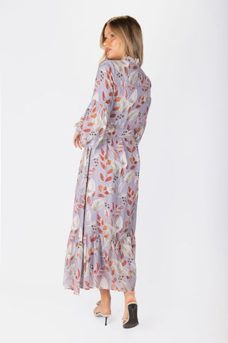 Alice Dress Long Sleeve 53" (Light Purple)