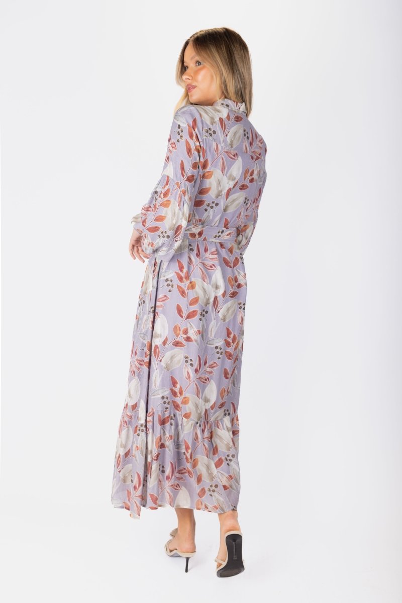 Alice Dress Long Sleeve 53" (Light Purple) - Glamourous Grace