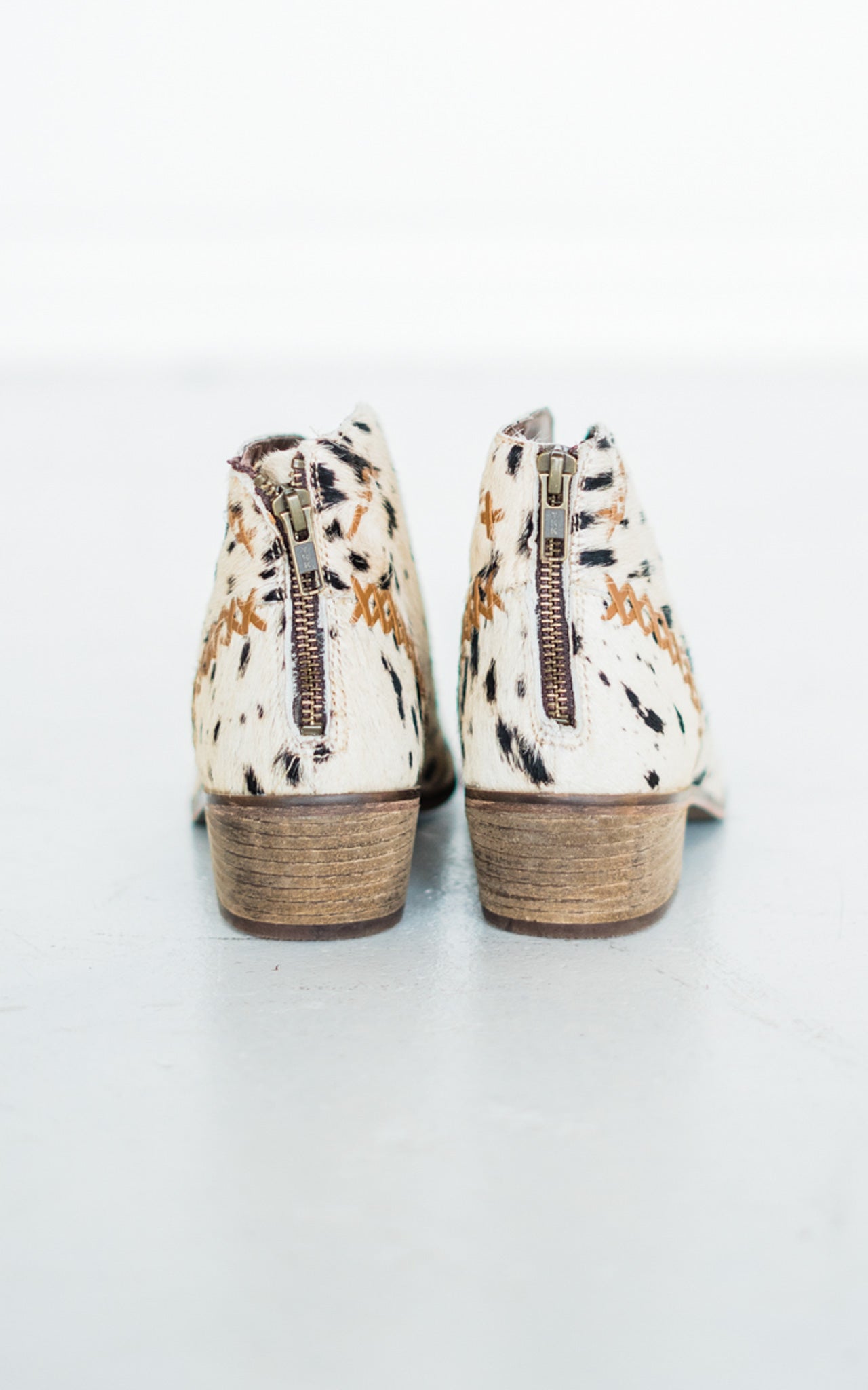 All Roads Bootie in Black and White - Glamourous Grace