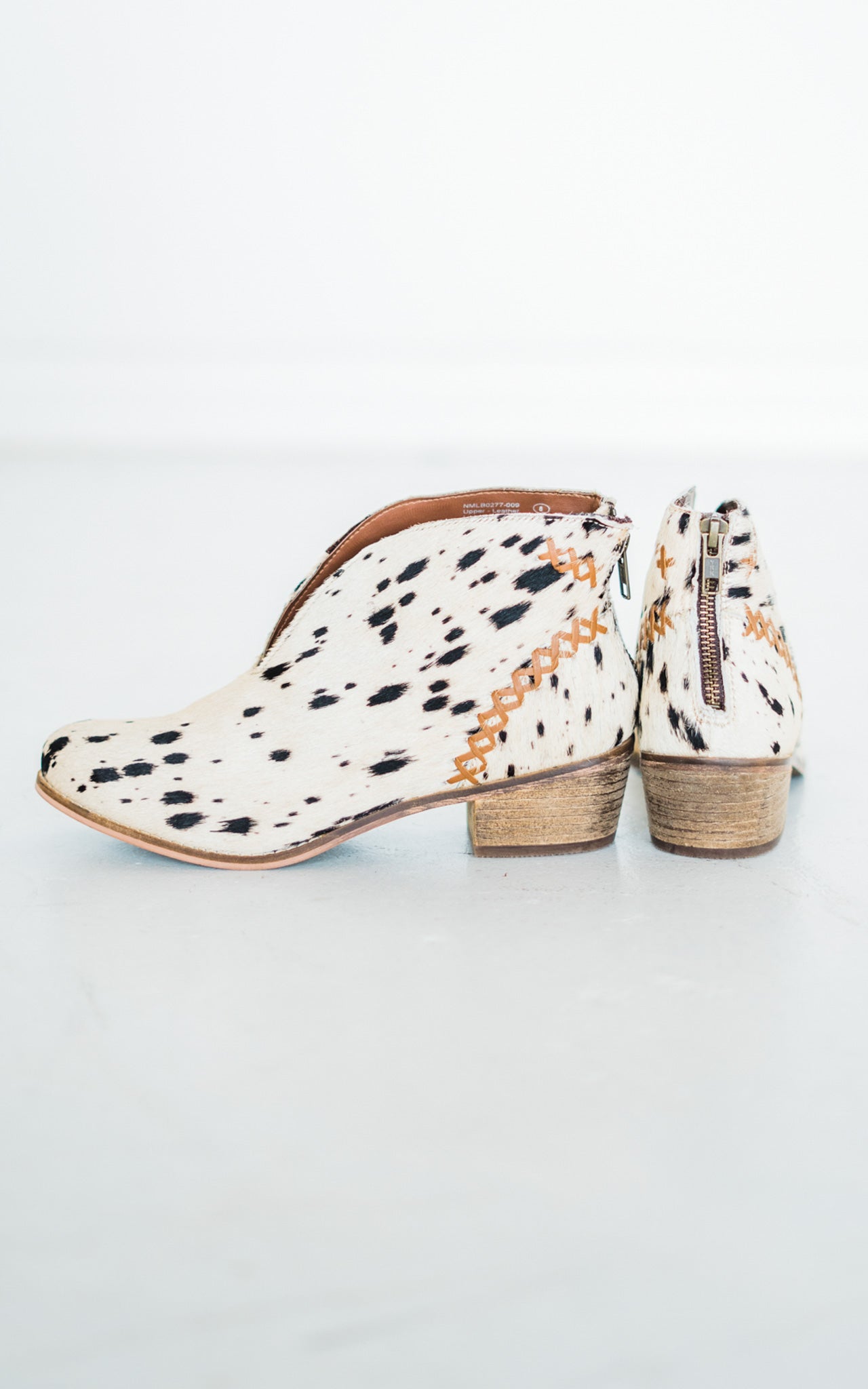 All Roads Bootie in Black and White - Glamourous Grace