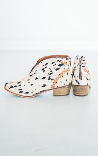 All Roads Bootie in Black and White - Glamourous Grace