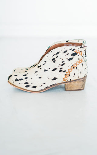 All Roads Bootie in Black and White - Glamourous Grace