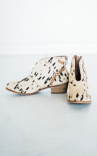 All Roads Bootie in Black and White - Glamourous Grace