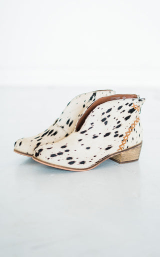 All Roads Bootie in Black and White - Glamourous Grace