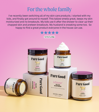 Almond & Vanilla · Tallow Balm - Glamourous Grace