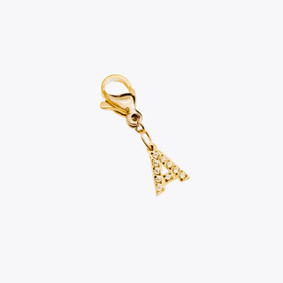Bundled Initials Charm Bar Chanelle Charms - WATERPROOF