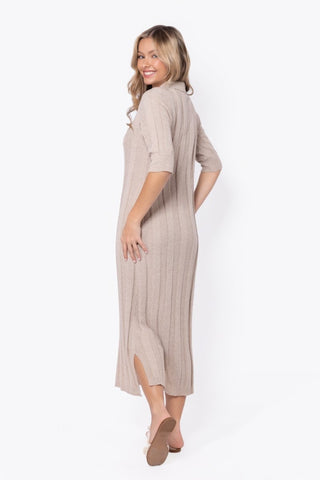 Amara Dress (Beige)
