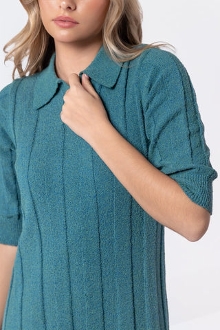Amara Dress (Teal Green)