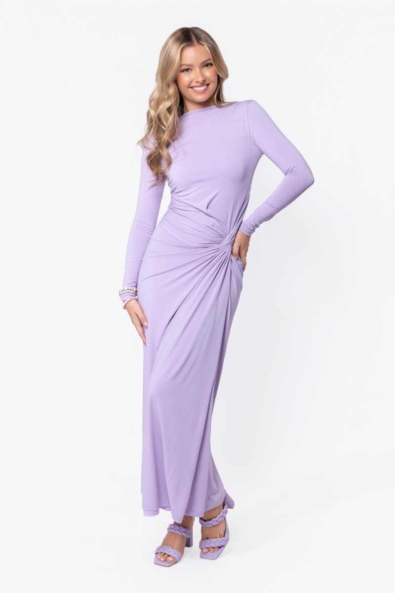 Amari Dress (Lavender) - Glamourous Grace
