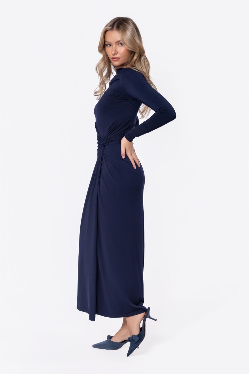 Amari Dress (Navy) - Glamourous Grace