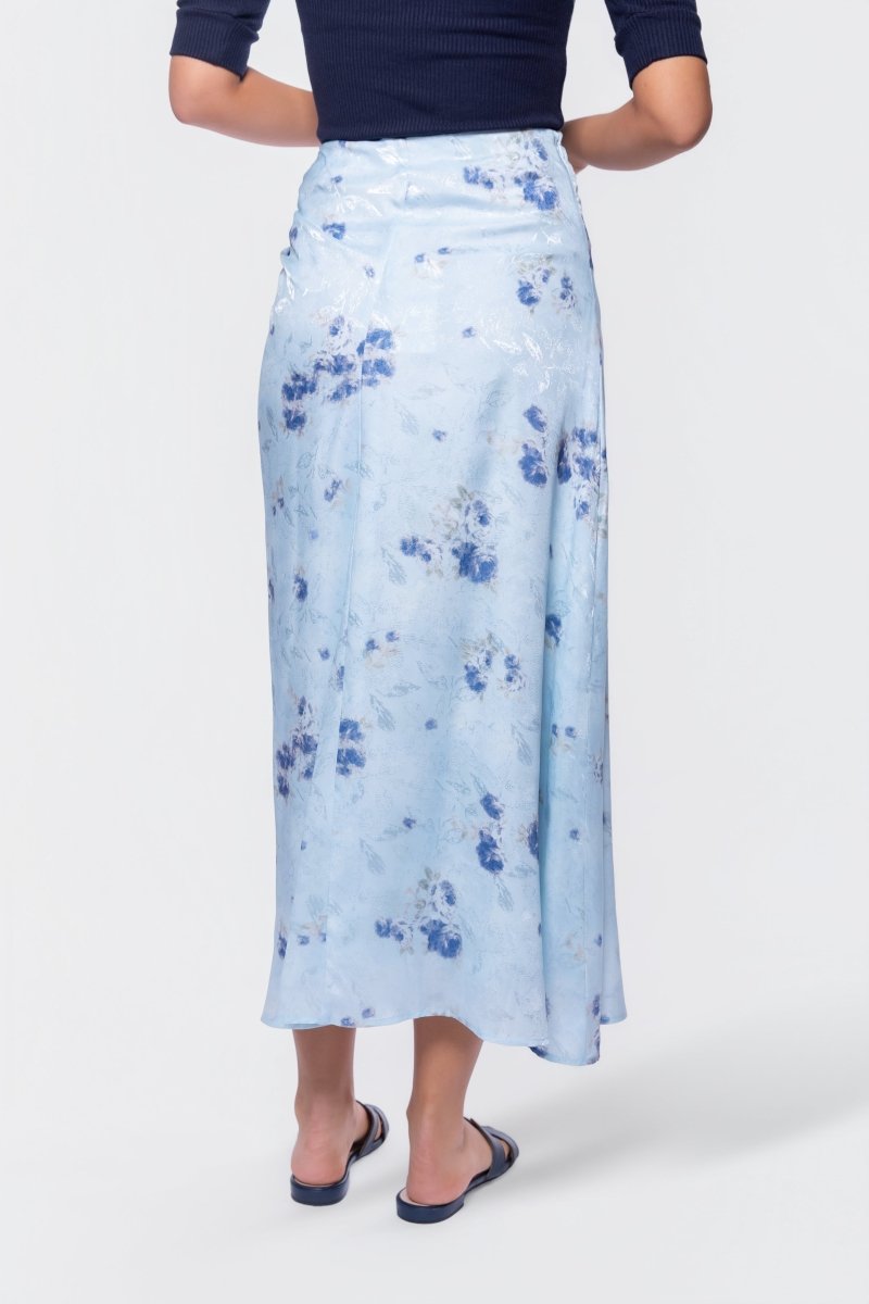 Amaris Skirt (Blue Ground) - Glamourous Grace