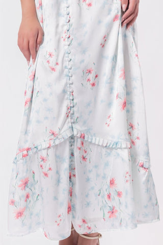 Amelia Dress (Ivory Ground)