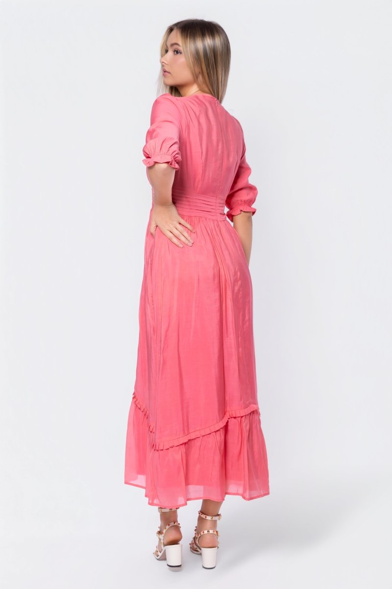 Amelia Dress (Pink) - Glamourous Grace