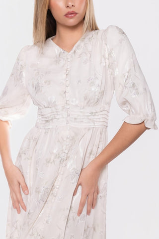 Amelia Dress (Sage Flower)