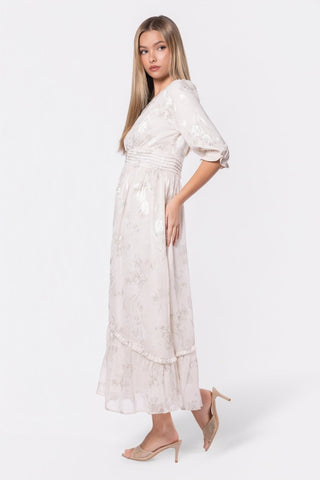Amelia Dress (Sage Flower)