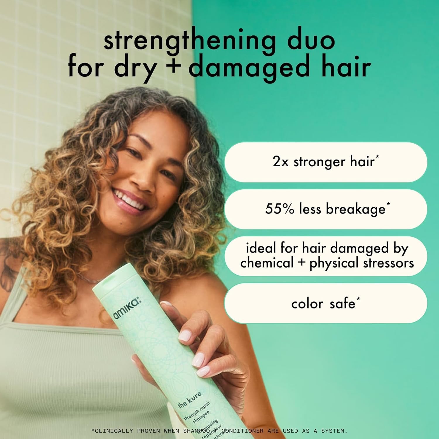 Amika The Kure Strength Repair Conditioner - Glamourous Grace