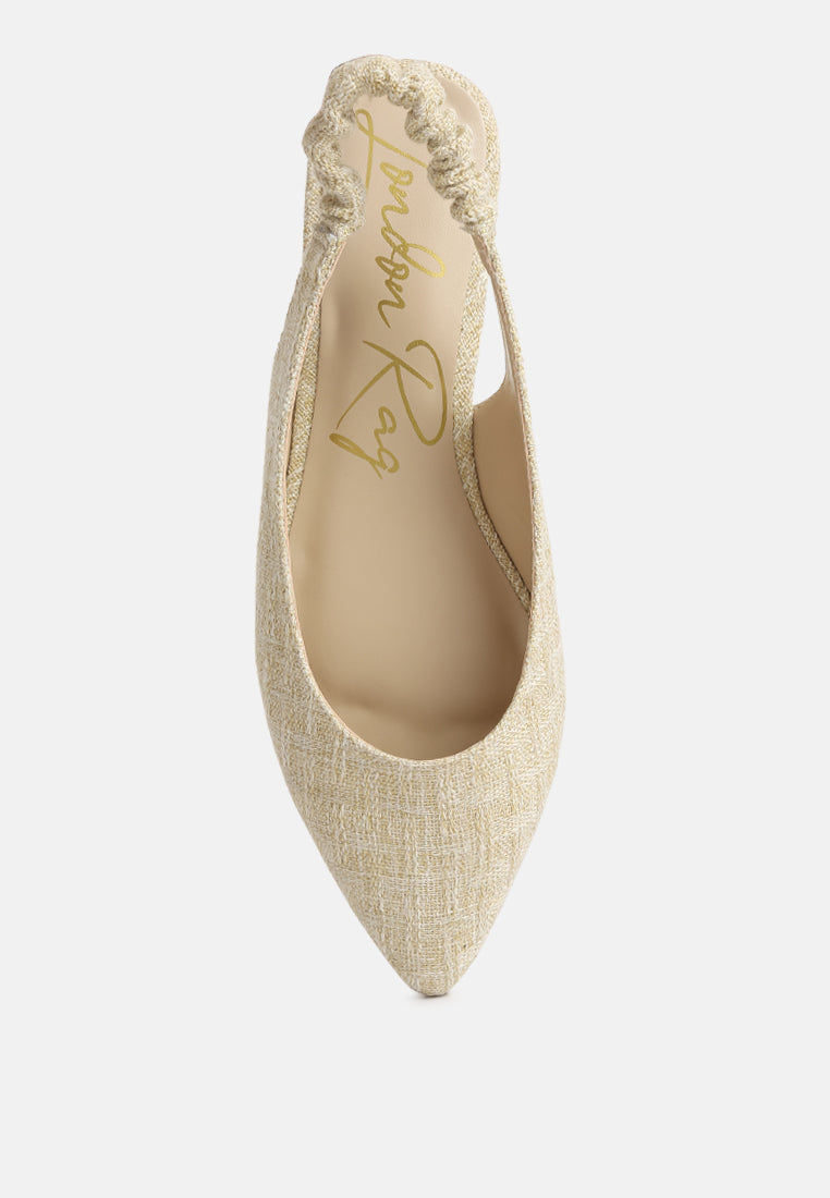 Amirah Slingback Ballet Flats - Glamourous Grace